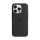 thumbnail image 1 of Funda de silicona para Apple iPhone 15 Pro con MagSafe, color negro, 1 of 3
