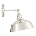 thumbnail image 5 of Trade Winds Grady 1-Light Wall Sconce in Polished Nickel, 5 of 5