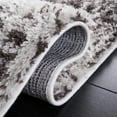 thumbnail image 5 of SAFAVIEH Berber Arvel Abstract Shag Area Rug, 9' x 12', Grey/Dark Grey, 5 of 8