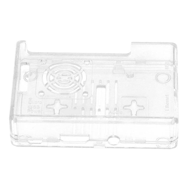 Boîte d'Enceinte pour Framboise Pi, Étui Transparent pour Framboise Étui Transparent Coque de Protection pour Framboise Pi Innovation Moderne