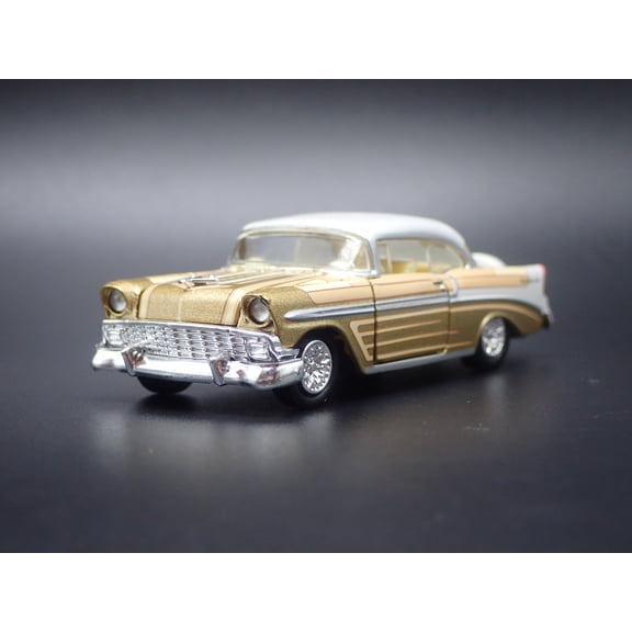 (Open Box) 1956 56 CHEVY CHEVROLET BEL AIR LOWRIDER 1:64 SCALE DIORAMA DIECAST MODEL CAR
