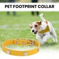 thumbnail image 4 of Fairnull Adjustable Pet Collar with Metal Buckle Comfortable Dog Footprint Decoration - Perfect Fit for Dogs, Essential Pet Supplies, 4 of 10