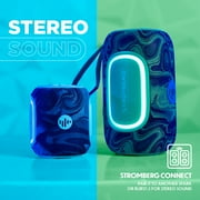 Stromberg - Spark Mini Portable Bluetooth Speaker, 10W Power, 8-Hour Playtime, Waterproof Dustproof - Sky Blue