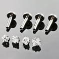 thumbnail image 2 of LAURITAMI 12 Pcs 16G Stainless Steel Nose Studs Tragus Labret Nose Lips Piercing For Women 6/8/10Mm, 2 of 3