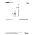 thumbnail image 2 of Kohler K-7114-CP Exposed Premier Pop-Up Drain without Overflow - Polished Chrome, 2 of 2