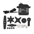 thumbnail image 2 of 40KG RC Servo Numérique, Faible Consommation d'Énergie Précision Controll Linéarité Haute Torsion RC Servo Numérique Contrôlable Angle Réponse Rapide pour Navire RC, 2 of 8