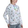 thumbnail image 6 of Daiia Cute Farm Cow Pattern Women's Fashion Hoodies & Sweatshirts with Kangaroo Pocket Hooded Sweatshirt with Eye-catching Drawstrings-XX-Large, 6 of 7