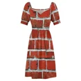 thumbnail image 5 of Red Brick Wall Sleeveless Dress Female dress dresses ladies 2024 summer Dress woman, 5 of 7