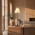 thumbnail image 3 of Evelyn&Zoe Clement 28" Tall Table Lamp with Fabric Shade, Brass/White, 3 of 7