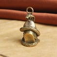 thumbnail image 2 of MasteelfCA 2PCS Brass Retro Ingot Snake Keychain Pendant Old Treatment Keychain Pendant, 2 of 8