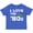 Royal Blue, variant on Inktastic I Love the '80s-musical Notes Boys or Girls Toddler T-Shirt
