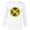 White, variant on Marvel Studios X-Men ’97 Animated Series Team X-Logo Symbol - Long Sleeve T-Shirt for Men - Customized-White