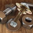 thumbnail image 1 of ELAYARD 4Pcs Rocking Chair Bearing M8x45mm Iron Furniture Hardware Accessories, 1 of 6
