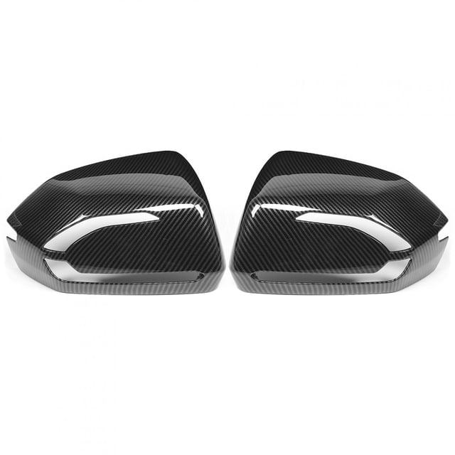 2 piezas de carcasa para espejo retrovisor apta para Hyundai Palisade 2019-2020 Textura de fibra de carbono