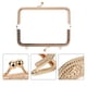 thumbnail image 4 of Marcos de Monedero de Metal, 5.9" 6Pack Marco de Cierre de Beso para Bolsas de Monedas DIY, Dorado, 4 of 6