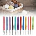 thumbnail image 4 of Crochet Needle, Crochet Hook Set Different Sizes Tapered Tip  For Socks, 4 of 8
