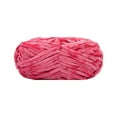 thumbnail image 4 of Hilo de lana grueso para tejer a mano, 80 m, hilo de lana gigante voluminoso, hilo voluminoso para tejer a mano. Rosa roja, 4 of 9