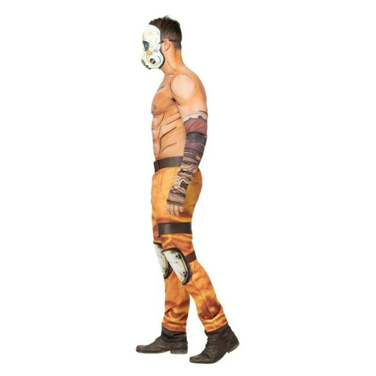 Borderlands Psycho Costume Top Adult Brown Black Borderlands Psycho Costume Top Adult Brown Black