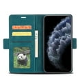thumbnail image 5 of K-Lion Wallet Case for iPhone 11 Pro,Magnetic Protect PU Leather Flip Folio Case with Card Holder [Durable TPU Shockproof Interior Case] Kickstand Cover for iPhone 11 Pro, Green, 5 of 8
