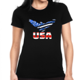 thumbnail image 1 of 4th of July Shirts USA Eagle American Flag Shirt Women Patriotic Shirt 4th of July Shirts for Women, 1 of 6