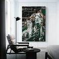 thumbnail image 3 of Giannis Antetokounmpo Poster Wall Art Canvas Print Poster Home Bathroom Bedroom Office Living Room Decor Canvas Poster, 3 of 5