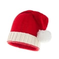thumbnail image 1 of Sombrero De Punto De Navidad Pompom Sombrero De Navidad Traje De Fiesta De Navidad Favores Regalos Accesorios Beanie Knit Hat Para Adultos / Niños seitruly AP006291-02, 1 of 6