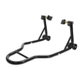 thumbnail image 1 of jinwen Generic Motorcycle Stand Lift Stand Repairing Tool with L Fork Support Frame Black, 1 of 9