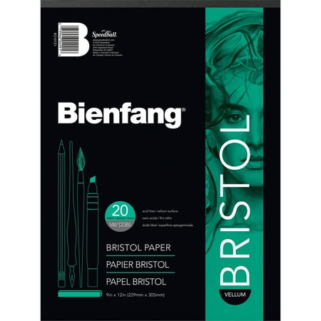 Drafting Accessories - Bienfang 11 x 14 Vellum Finish White Drawing Bristol Board Pads