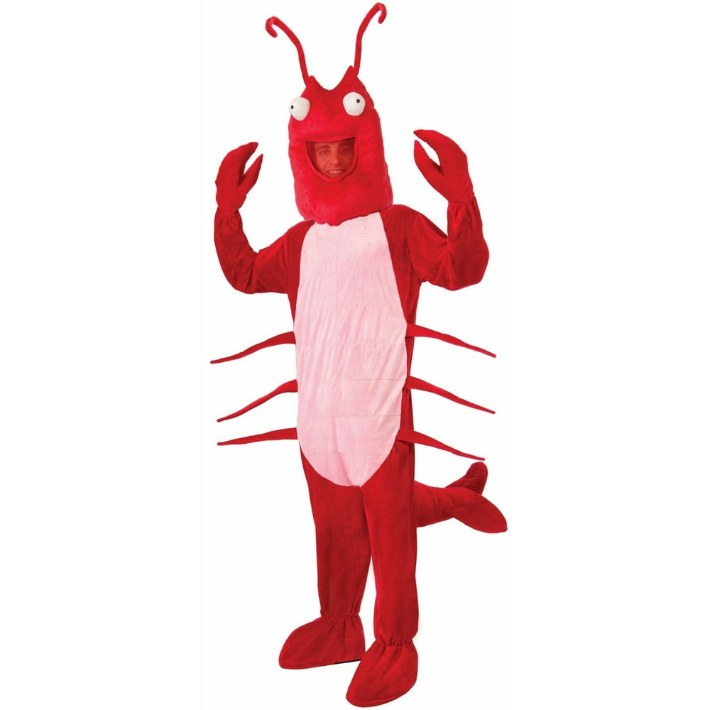 Halloween Lobster Mascot Adult Costume