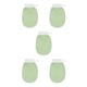 thumbnail image 3 of Minnieouse Guante de fregado de baño Pierna Espalda Cuerpo Exfoliante Guantes de fregado Herramientas de ducha Accesorios de baño Verde claro Type2 NO2, 3 of 6