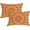 Orange, variant on Fall Orange Outdoor Pillow Covers 12x20 Waterproof Mandala Bohemian Accent Lumbar Throw Pillow Covers for Patio Garden Couch Hippie Room Decor