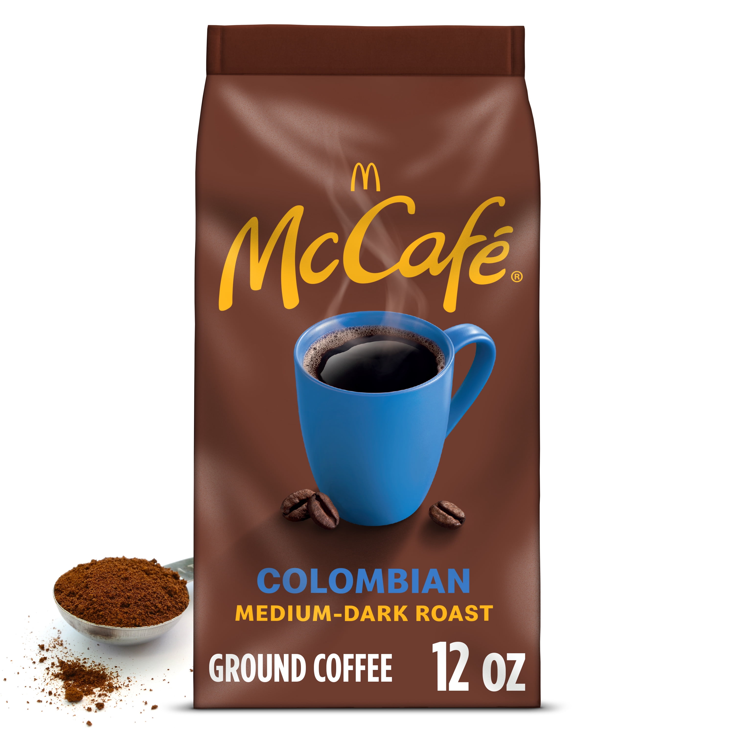 McCafe Colombian, Medium-Dark Ground Coffee, oz - Walmart.com