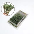 thumbnail image 3 of 1 Box Static Grass Tuft Model Lowland Shrubs Tuft Terrain Model Aritificial Plants DIY Miniature for Train Landscape Railroad Scenery (Green), 3 of 5