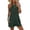 Green, variant on Hurxie Women's Y2k Summer Halter Dress Tie Sleeveless Ruffle Hem Bubble Going Out Mini Dresses Pink,S