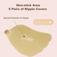 thumbnail image 7 of Nimiah Adhesive Bra, Deep V Push up Strapless Self Adhesive Bra, Invisible Bra for Women with Nipple Covers, 7 of 7