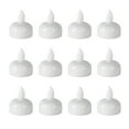 thumbnail image 2 of FFENYAN 12 Pieces Of Party Decorations Will Light Up When Exposed To Water Induction Floating Water LED Candle Lights Flashing Electronic Small Candles Yellow, 2 of 9