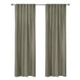 thumbnail image 7 of Loft Living Sicily Room Darkening Dual Header Indoor Curtain 50 x 95 in Taupe, 7 of 7