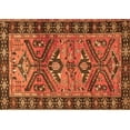 thumbnail image 1 of Ahgly Company Indoor Rectangle Persian Orange Traditional Area Rugs, 5' x 8', 1 of 1