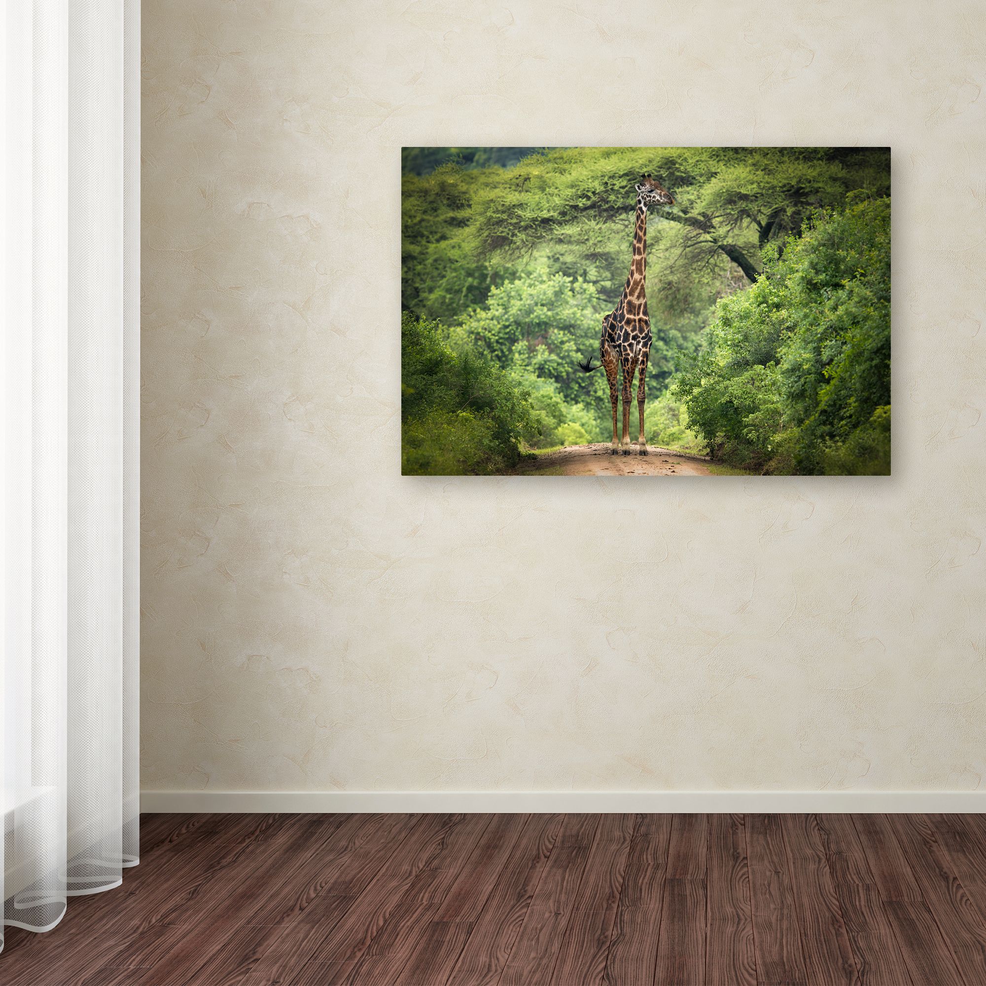 Trademark Fine Art 'Unexpected Meeting' Canvas Art by Kirill Trubitsyn