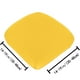 thumbnail image 3 of Funda de Silla Elástica Cepillada de Color Liso | Funda Suave y Cómoda para Silla de Comedor | Resistente a Derrames y Manchas | Juego de 4 Fundas para Asientos de 35-45 Cm | 92 % Poliéster, 8 % Elas, 3 of 5