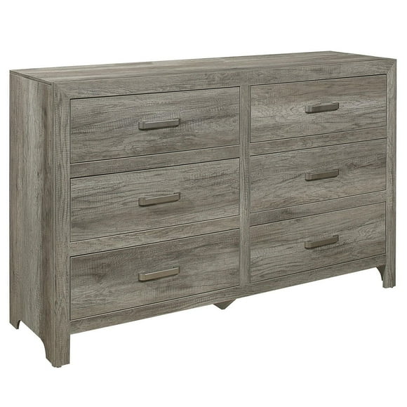 Topline Home Furnishings Commode gris patiné