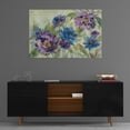 thumbnail image 6 of Epic Art 'Bold Blue and Lavender Flowers' by Silvia Vassileva, Acrylic Glass Wall Art, 36"x24", 6 of 10