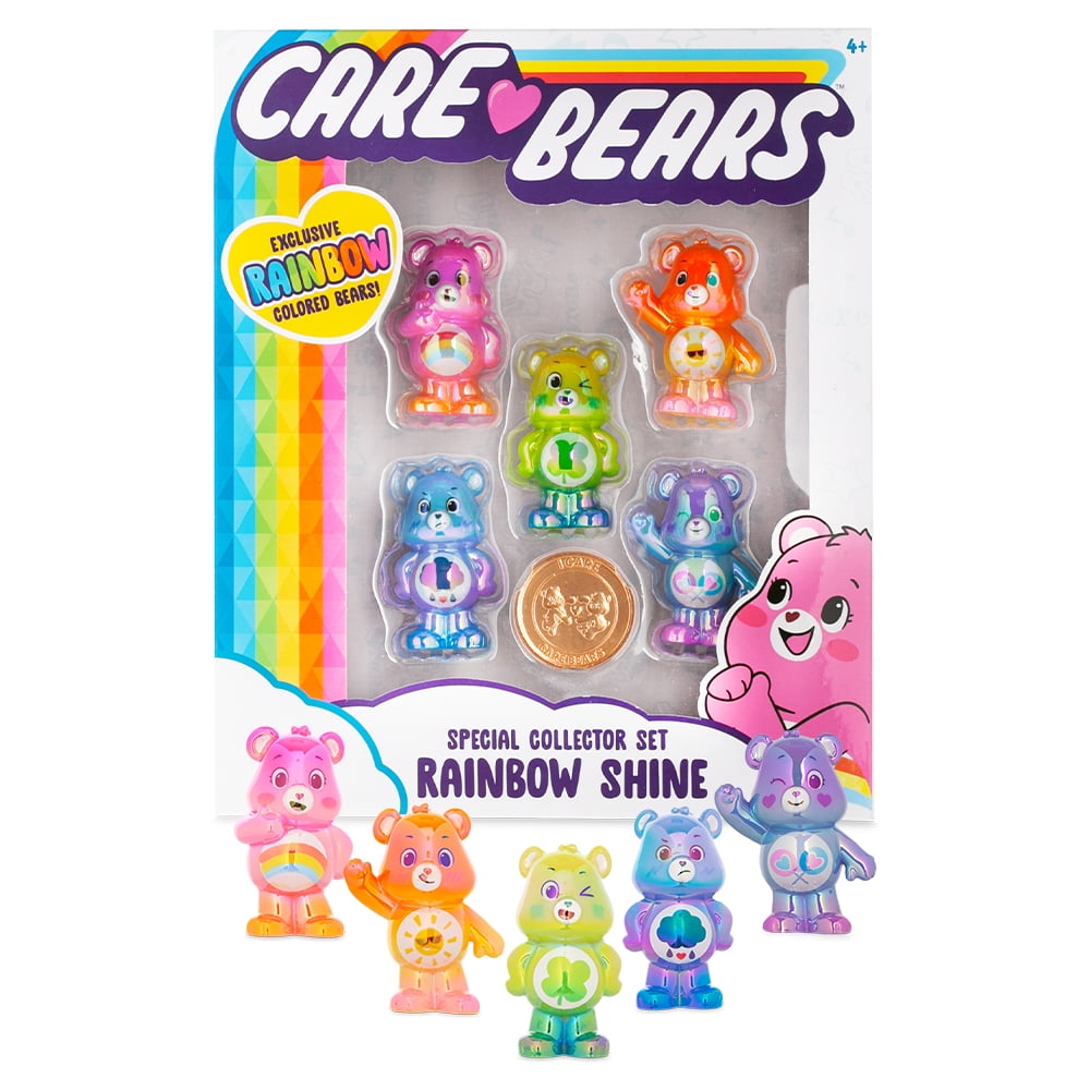 CARE BEARS 2020 SPECIAL EDITION COLLECTION SET OF 5 WALMART EXCLUSIVE IN HAND 