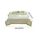 thumbnail image 3 of Yooshoverk Summer Washed Cotton Air-Conditioned Quilt 59.05x78.74 Inches Lightweight Cool Quilt Machine Washable Single Thin Quilt ,Green, 3 of 3