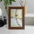 thumbnail image 5 of Une Fleur I - Framed Print w/glass - Chestnut, 5 of 8