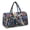 Colorful Mandala, variant on chaqlin Hippie Floral Travel Duffle Bag Quilted Weekender Bags Lightweight Carry on Overnight Duffel Bag for Women Mother Journey Gym Beach