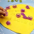 thumbnail image 4 of TIMIFIS Kitchen Gadgets 40Pcs Set Alphabet Letter Number Fondant -Biscuit Cookie Baking Mould Cake Mold, 4 of 7