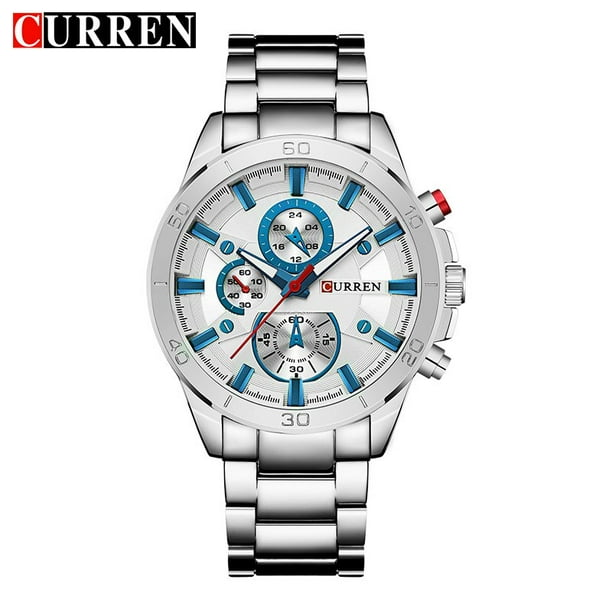 Top Brand CURREN Casual Mens Watch Analog Sport Wristwatch Quartz