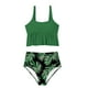 thumbnail image 5 of Traje de baño vintage estampado para mujer, traje de baño conservador, traje de baño de bikini con falda de playa estampada para mujer, traje de baño de poliéster para mujer, 5 of 5