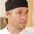 thumbnail image 2 of Dennys Mens Black  Cap / Chefswear, 2 of 2